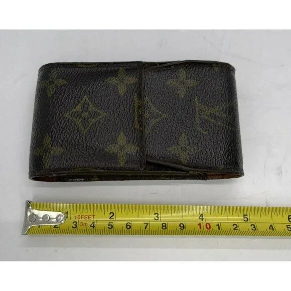 Authentic Louis Vuitton Brown Monogram Cigarette Tobacco Case Versatile case - Picture 14 of 15